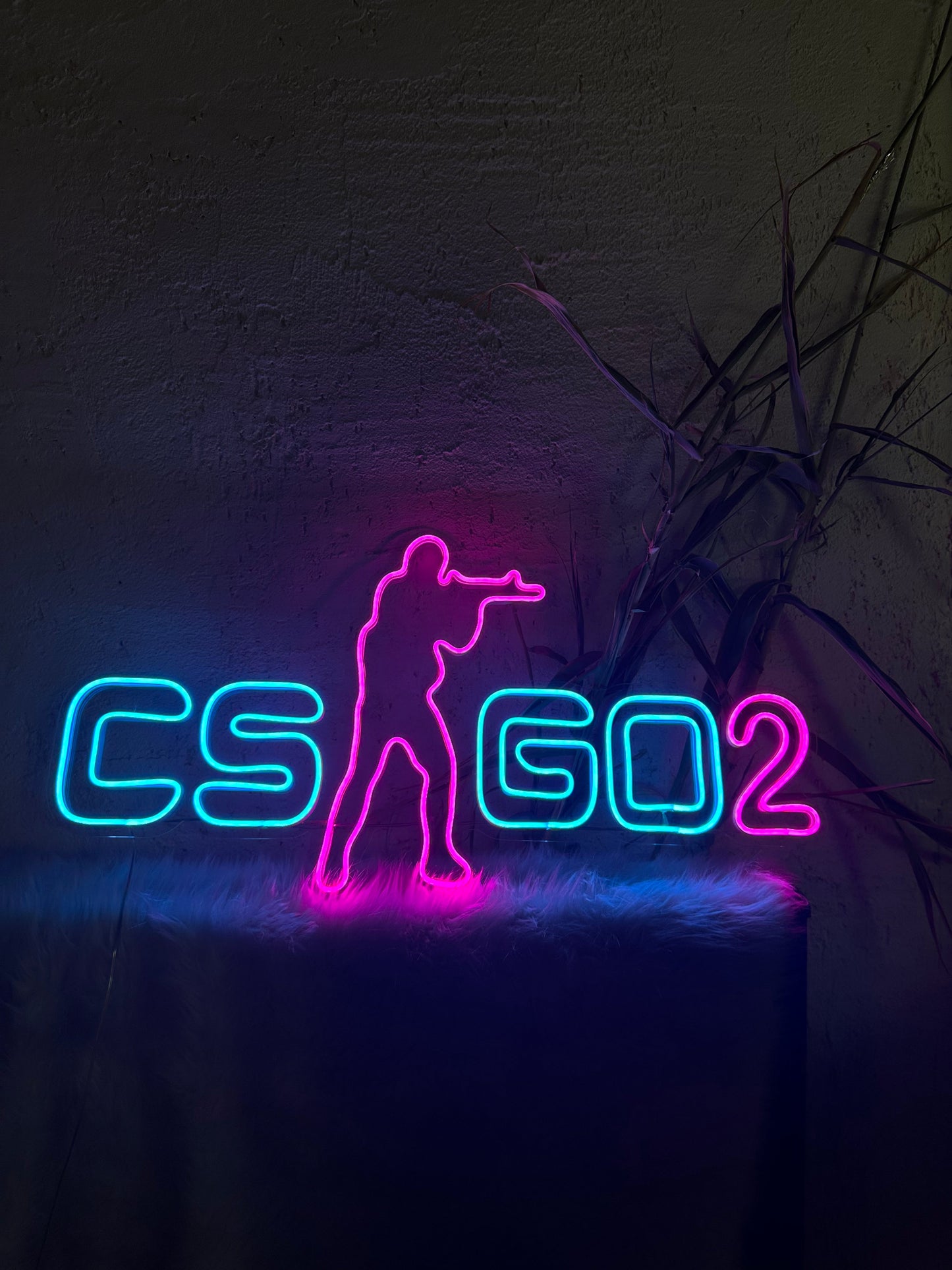 CS:GO Inspired Neon Dekor