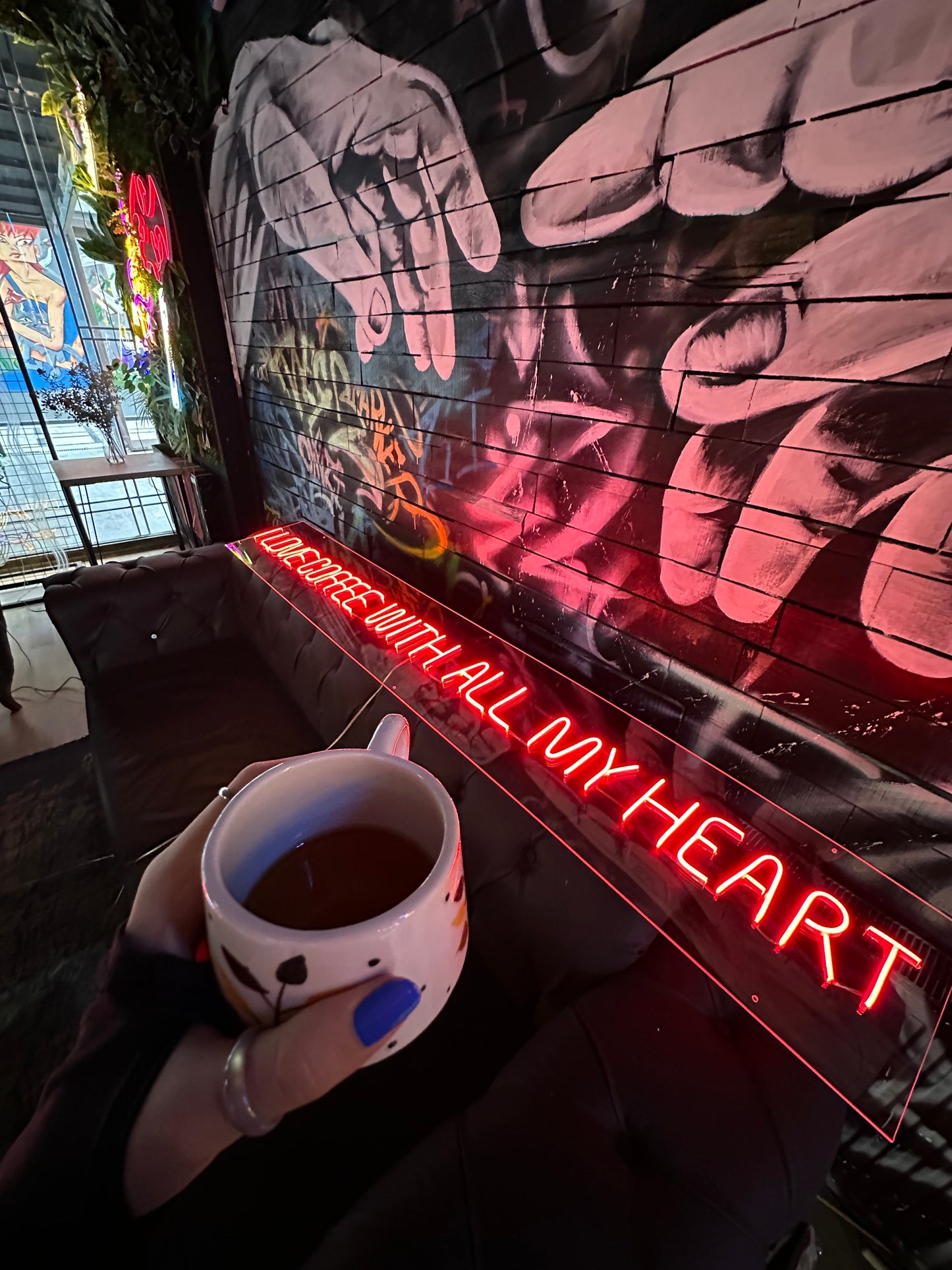 I Love Coffee Neon Dekor