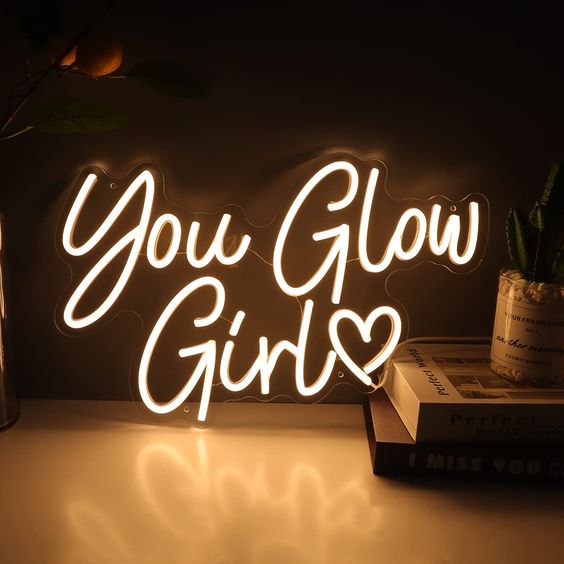 You Glow Girl Neon Tabela