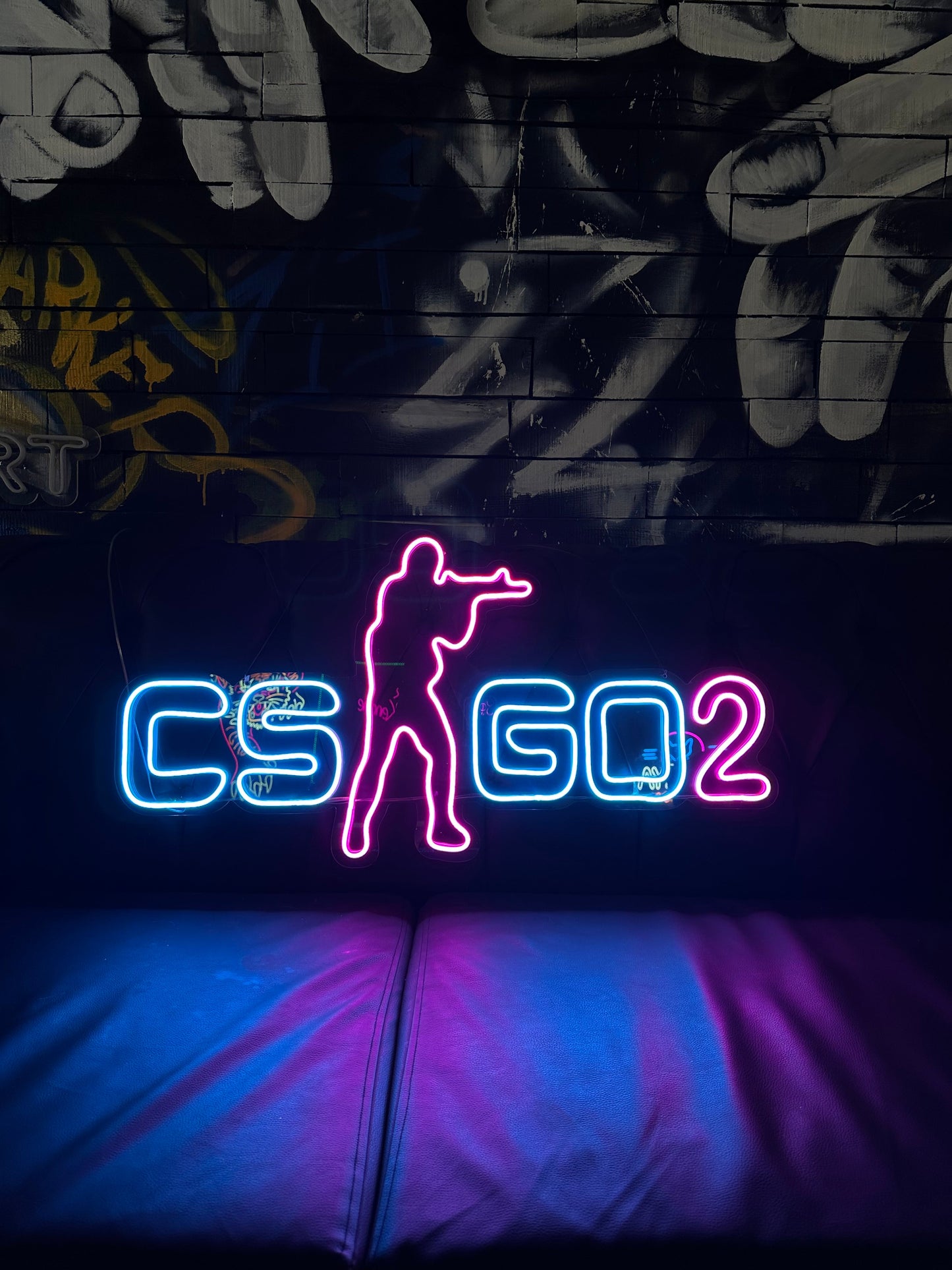 CS:GO Inspired Neon Dekor