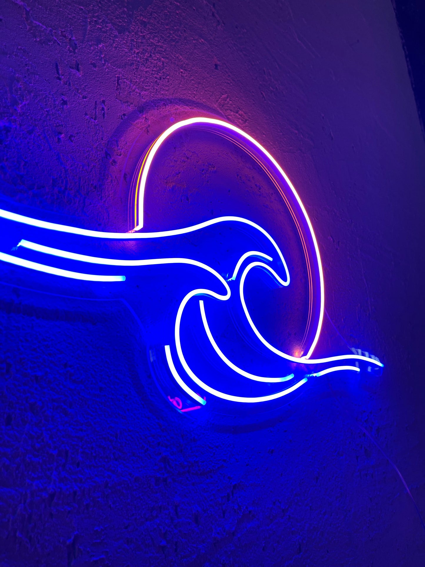 Soothing Wave Neon Dekor
