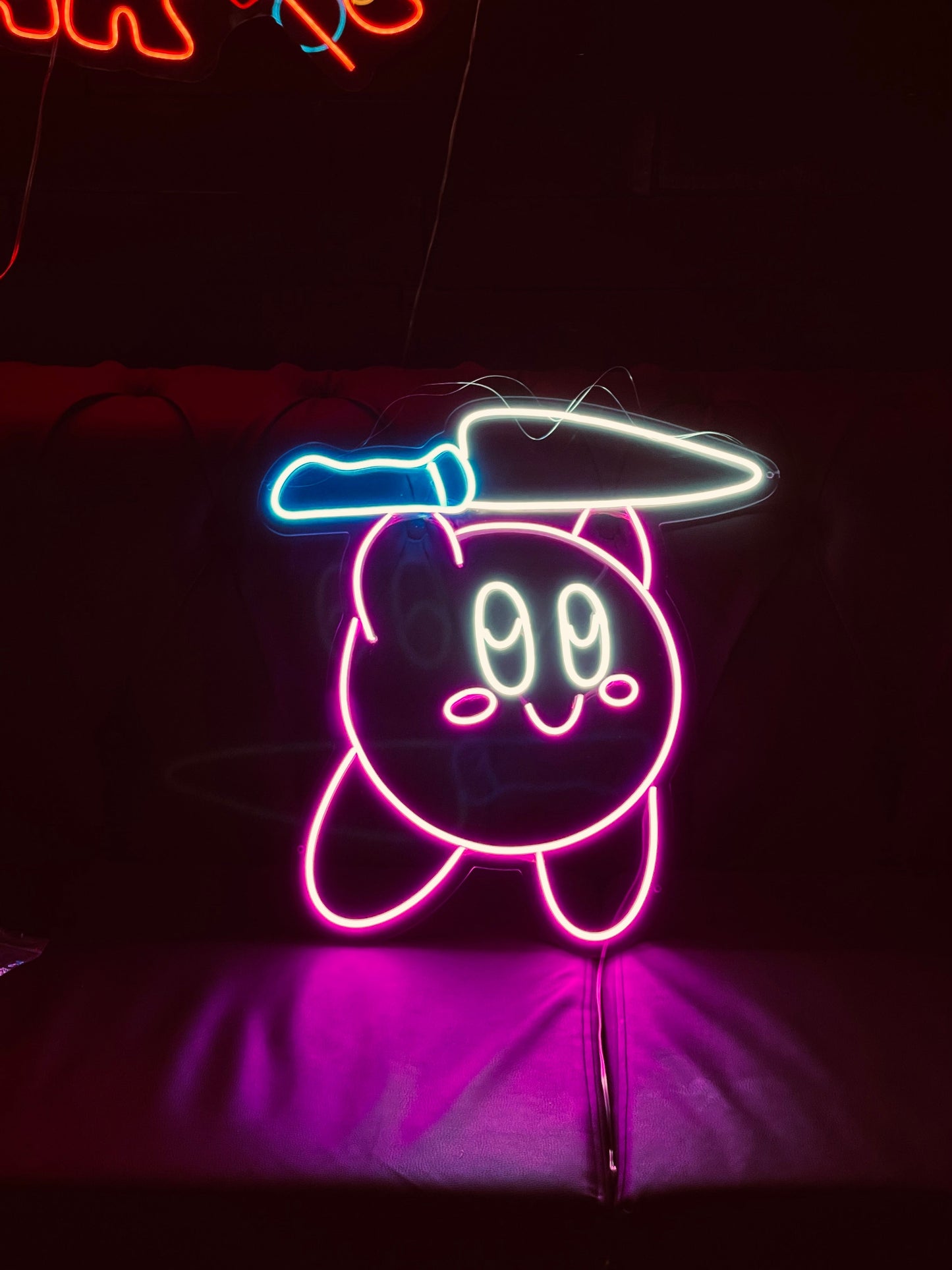 Kirby Dreamland Neon Dekor