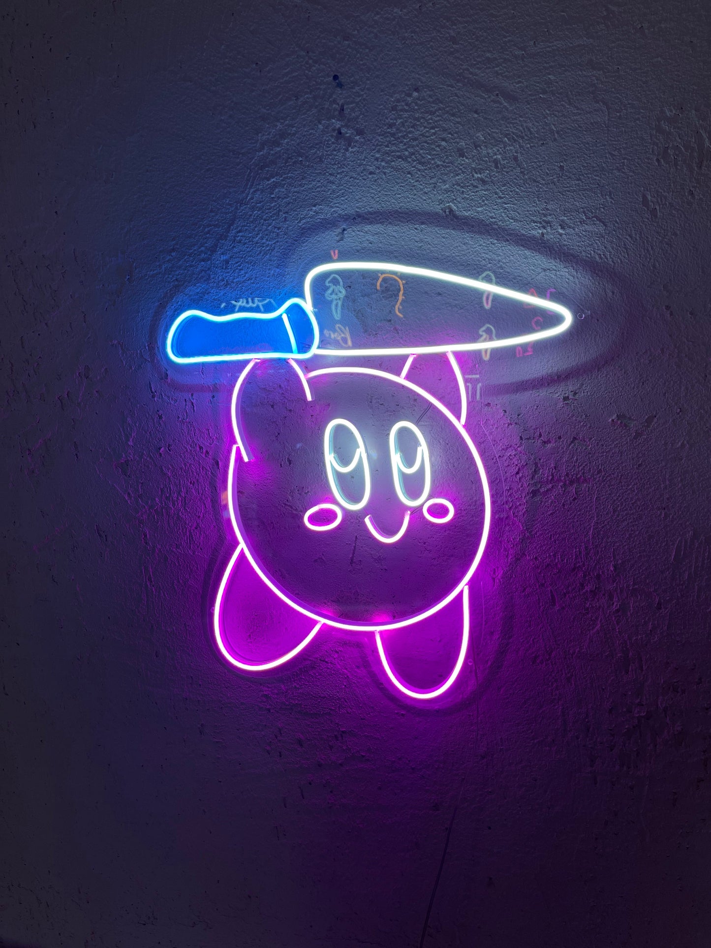 Kirby Dreamland Neon Dekor