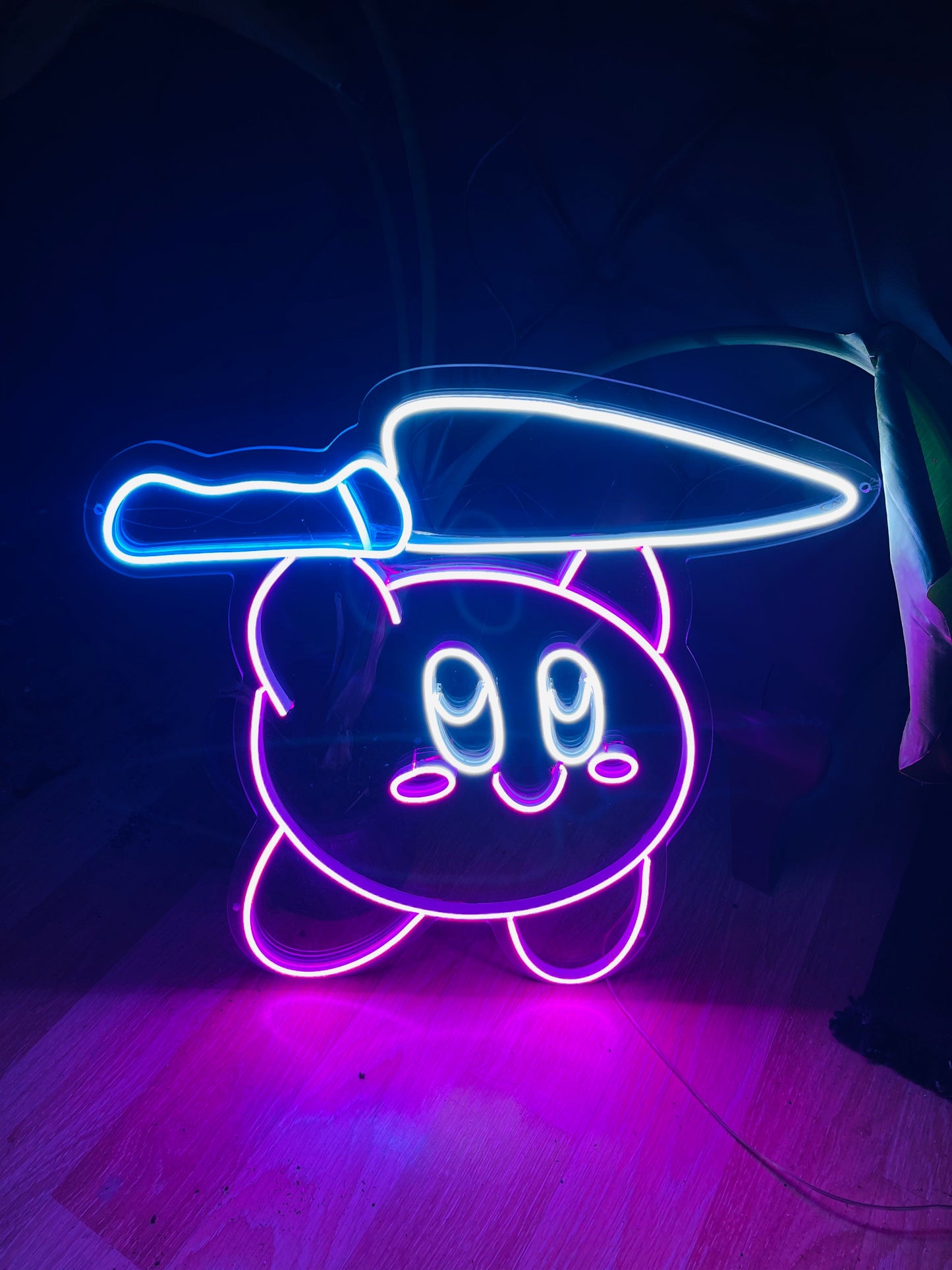 Kirby Dreamland Neon Dekor