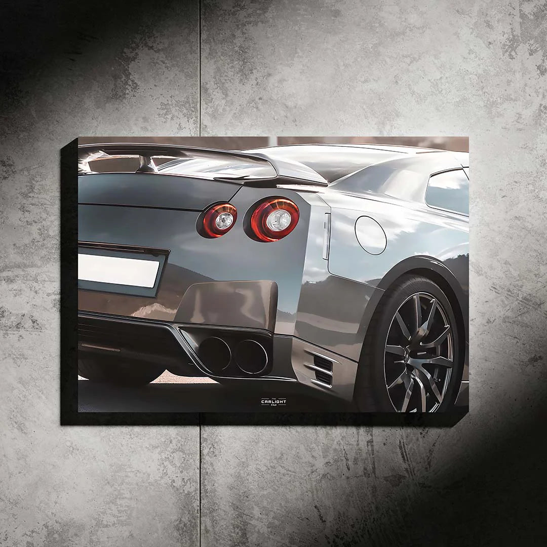 Nissan GTR R35 NEON Poster