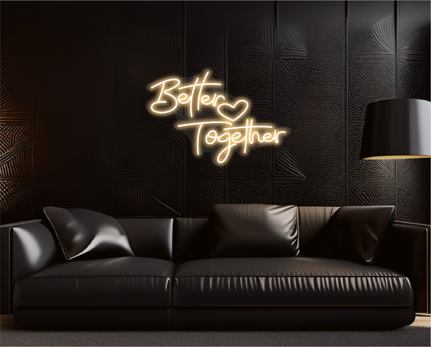 Better Together Neon Dekor