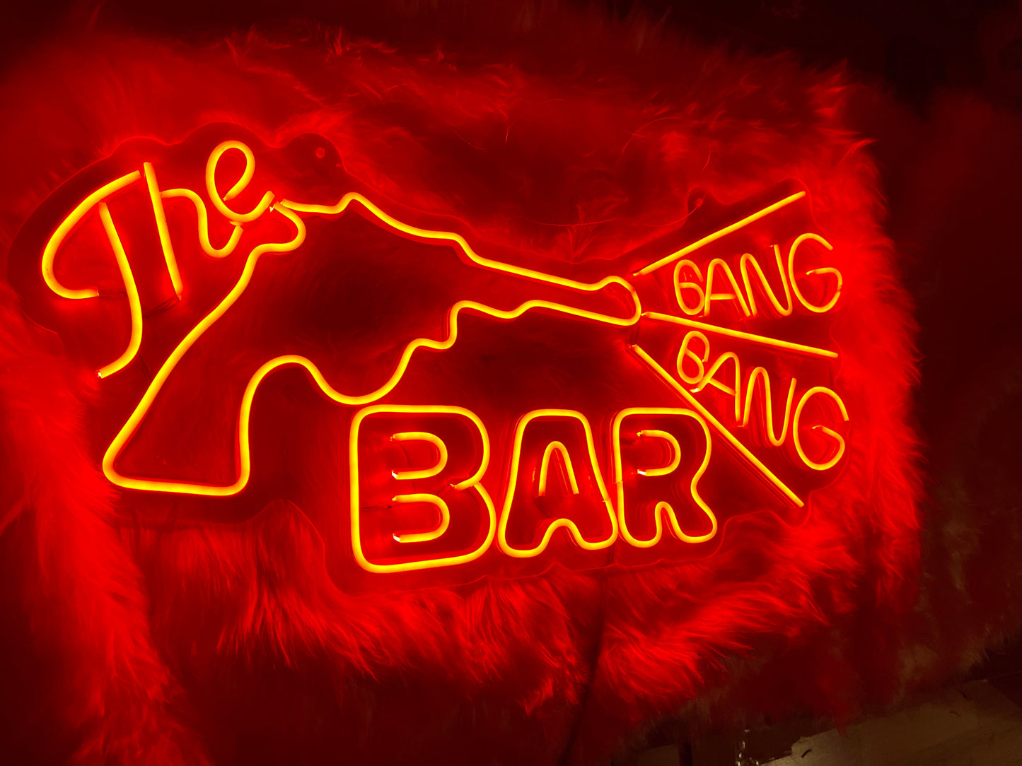 BANG BANG BAR Neon Dekor