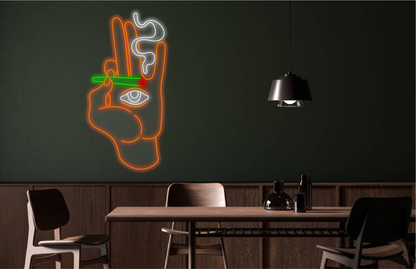 Mystic Hand With Smoke Dekor