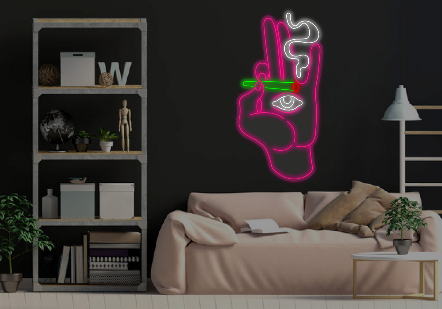 Mystic Hand With Smoke Dekor