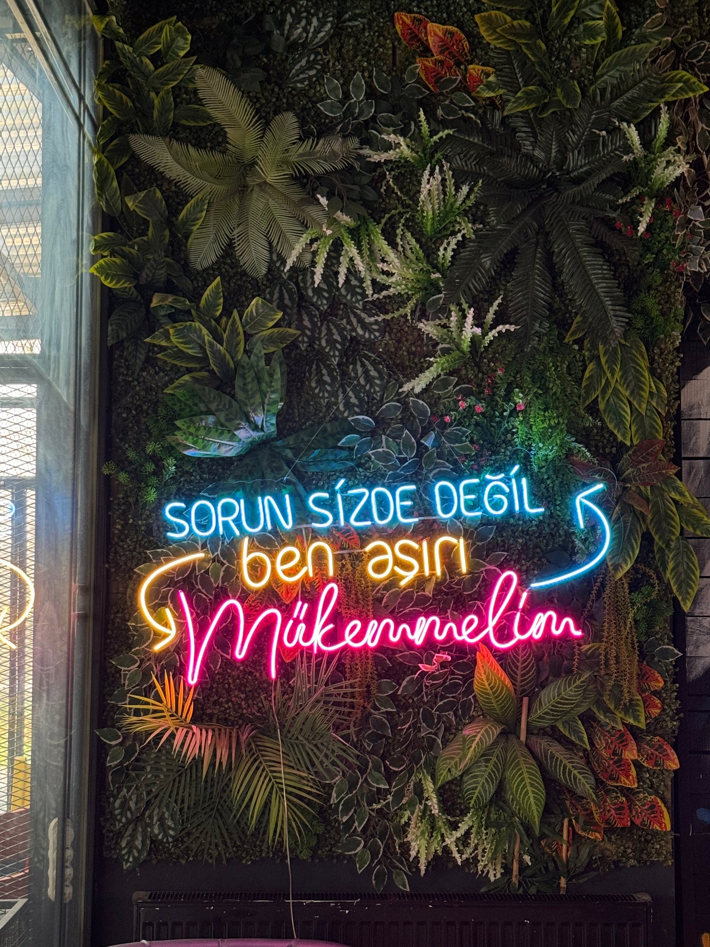 Sorun Sizde Değil Ben Aşırı Mükemmelim - Neon Tabela