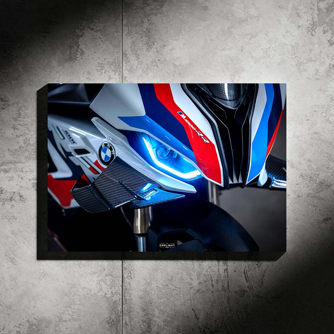 BMW M1000RR NEON Poster