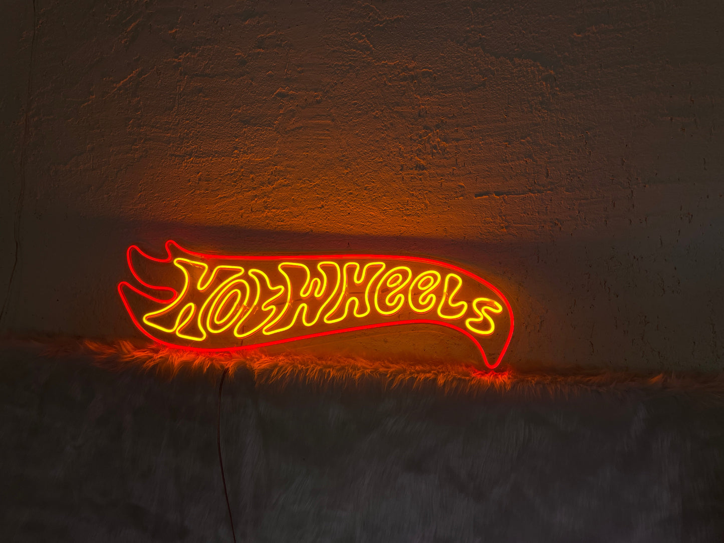 Classic Hot Wheels Neon Dekor
