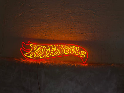Classic Hot Wheels Neon Dekor
