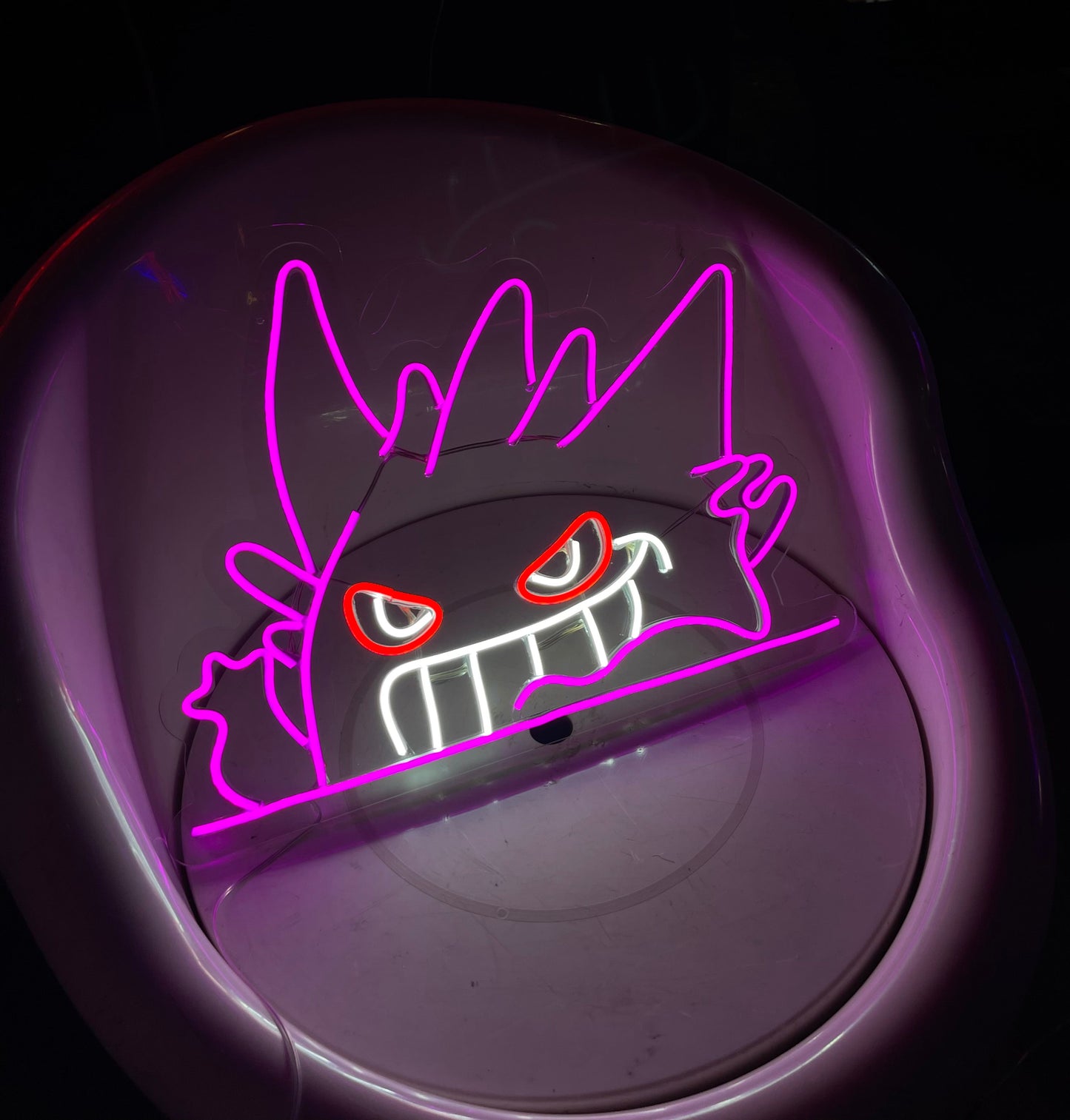 Gengar’s Haunting Glow Neon Dekor