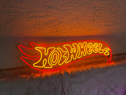 Classic Hot Wheels Neon Dekor