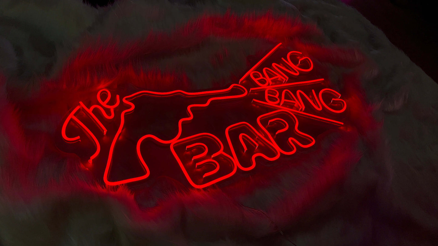 The Bang Bang Bar Neon Dekor