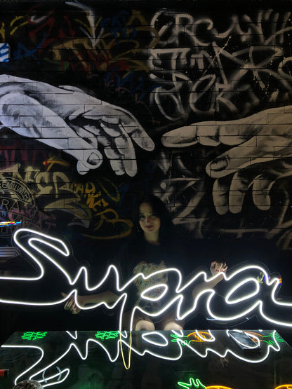 Supra Car Logo Neon Dekor