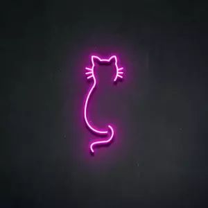Kedi Neon Dekor