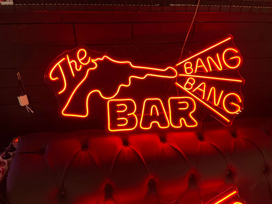 The Bang Bang Bar Neon Dekor