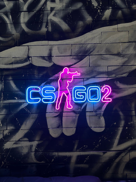 CS:GO Inspired Neon Dekor