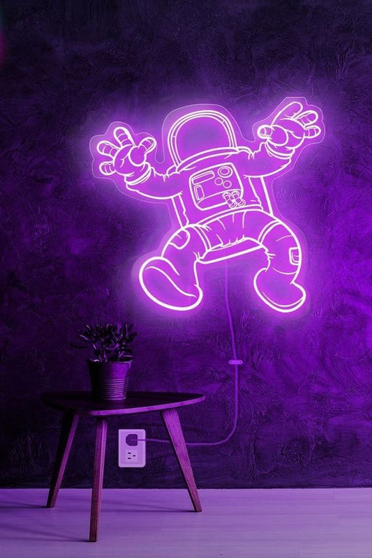 Astronot Neon Dekor
