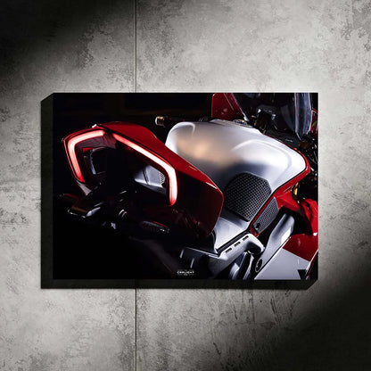 Ducati Panigale V4 NEON Poster