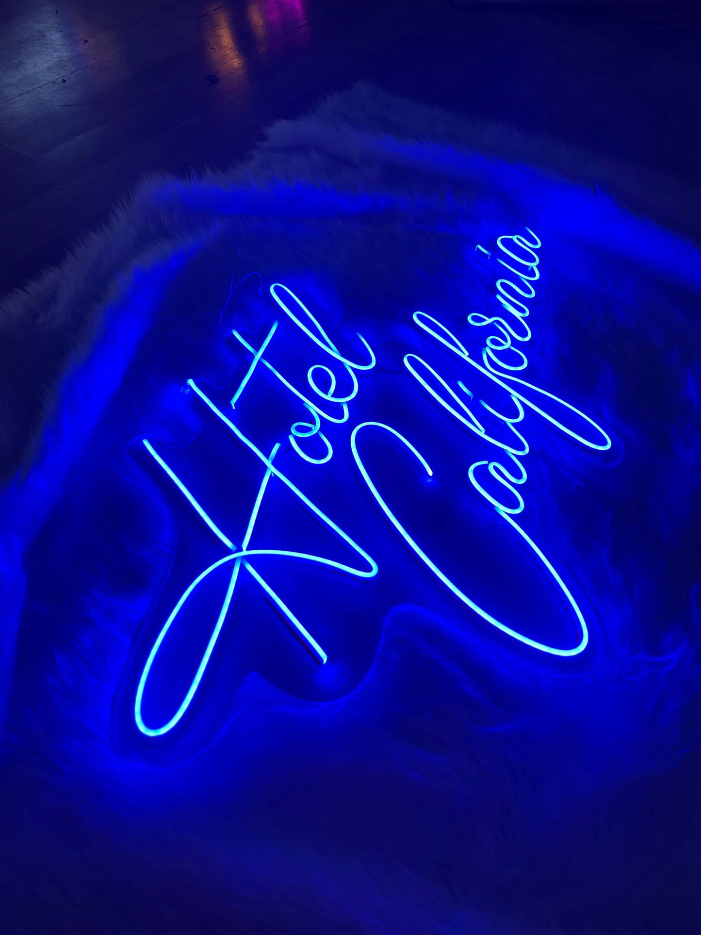 Hotel California Neon Dekor