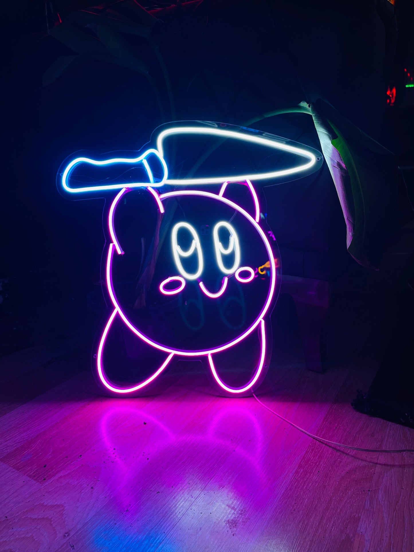 Kirby Dreamland Neon Dekor