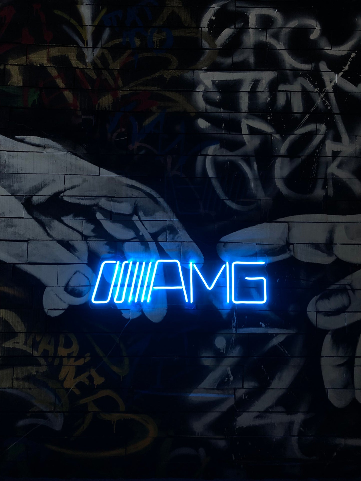 AMG Mercedes Neon Dekor