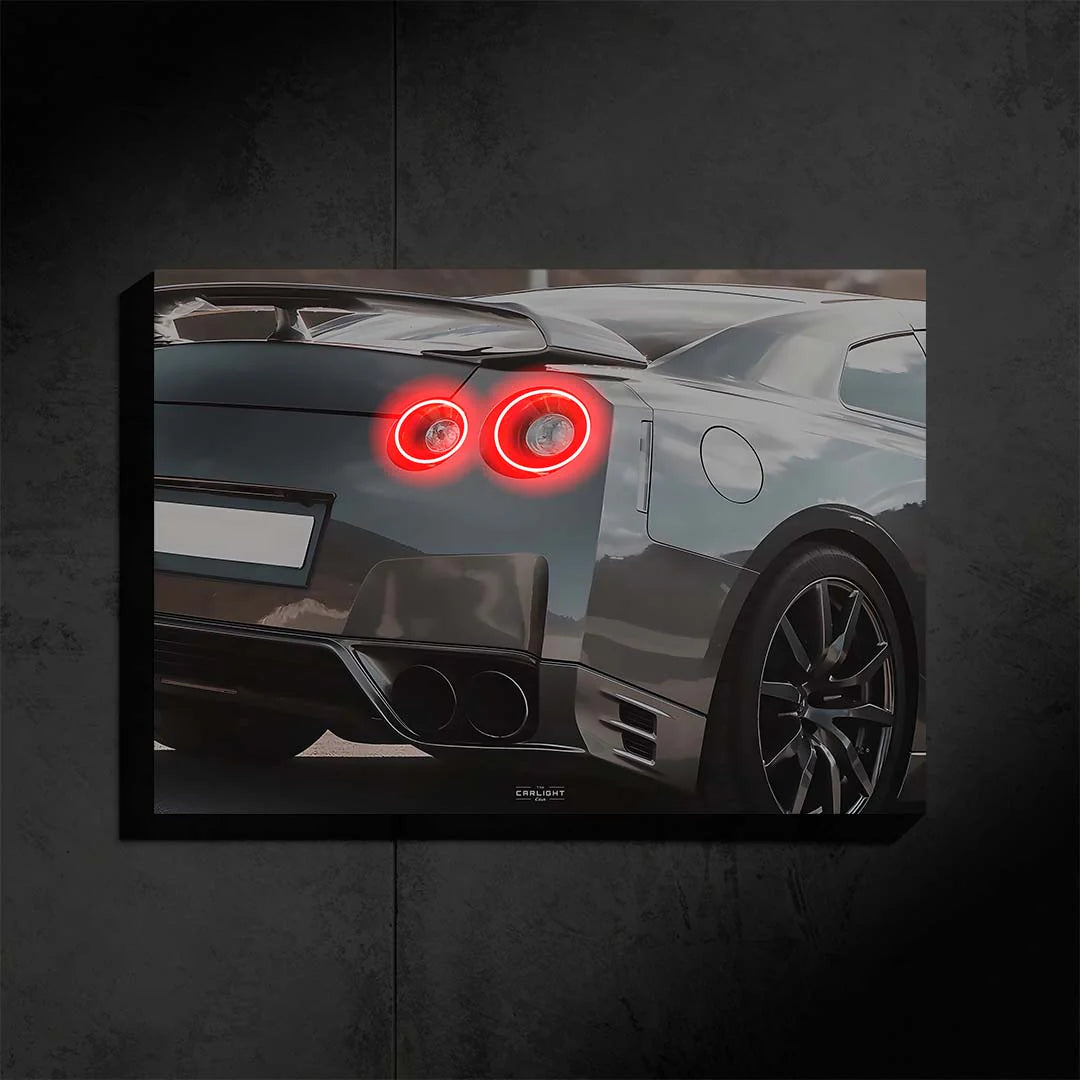 Nissan GTR R35 NEON Poster – Neon Art Store