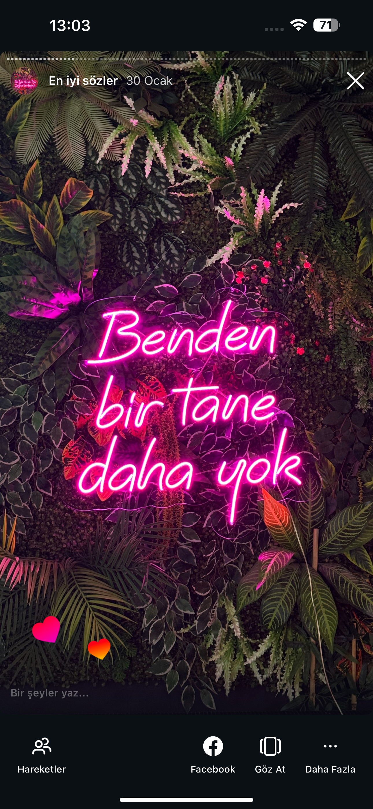 Benden bi tane daha yok - Neon Tabela