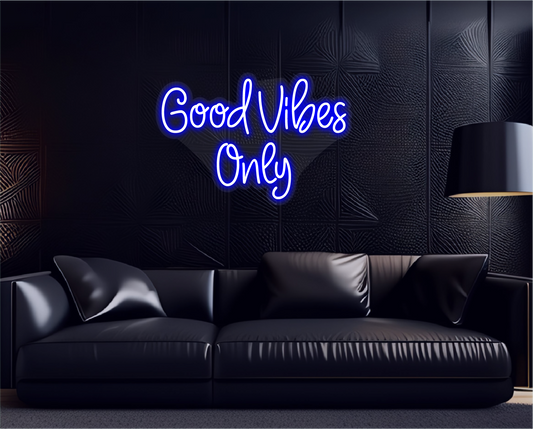 Good Vibes Only Neon Tabela
