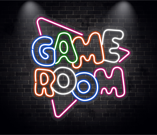 Game Room Neon Dekor