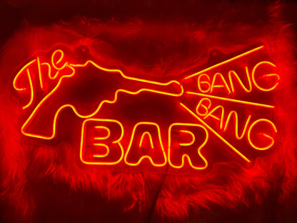 BANG BANG BAR Neon Dekor