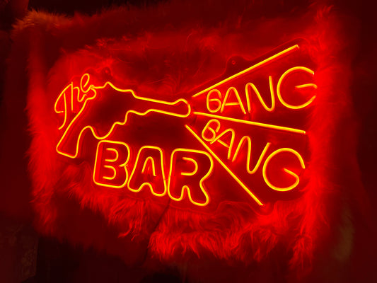 BANG BANG BAR Neon Dekor