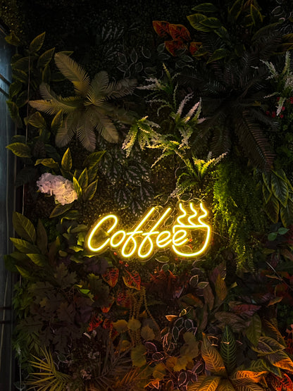 Coffee Neon Yazı