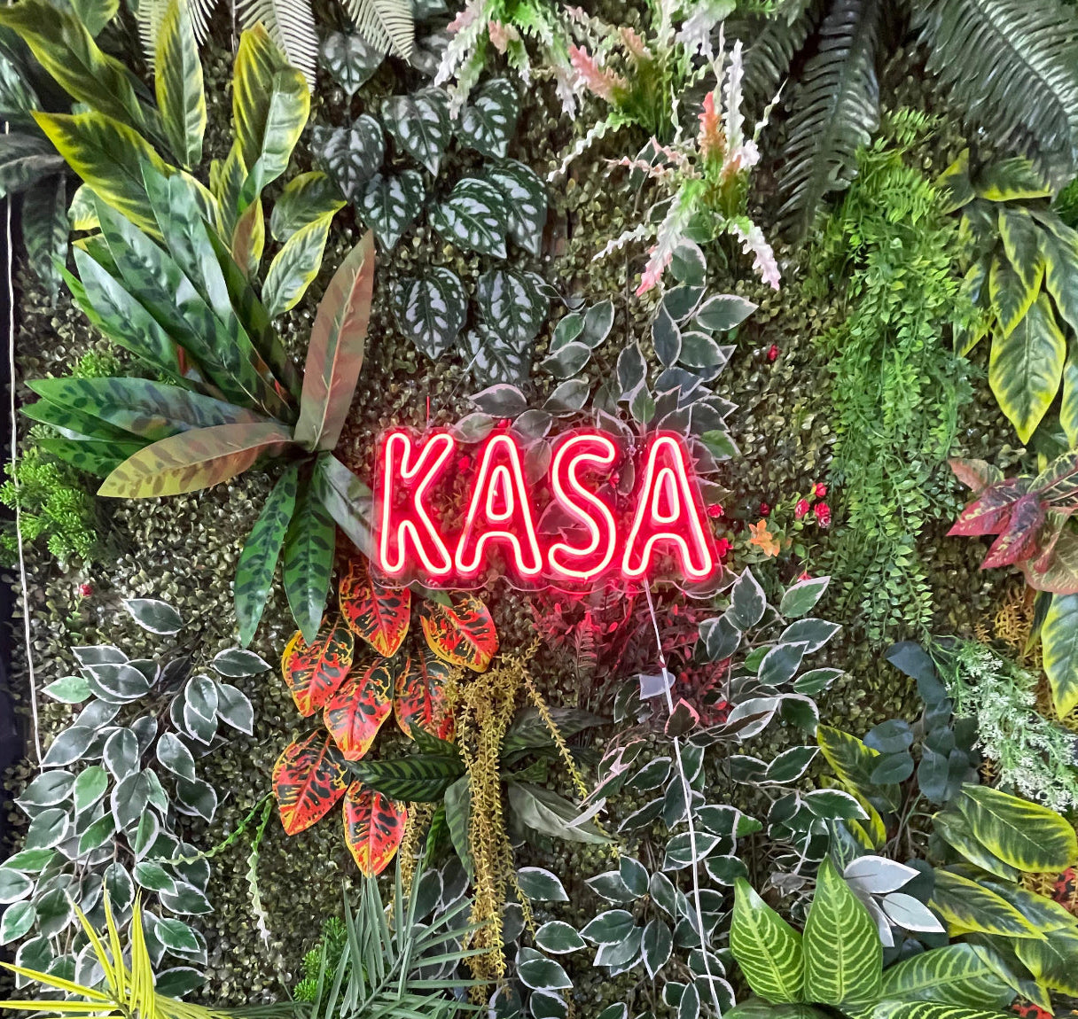 Kasa Neon Yazı
