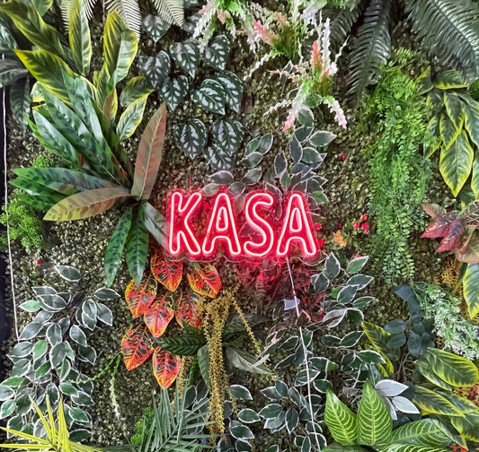 Kasa Neon Yazı