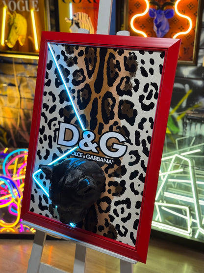 D&G Consept 3D Neon Tablo