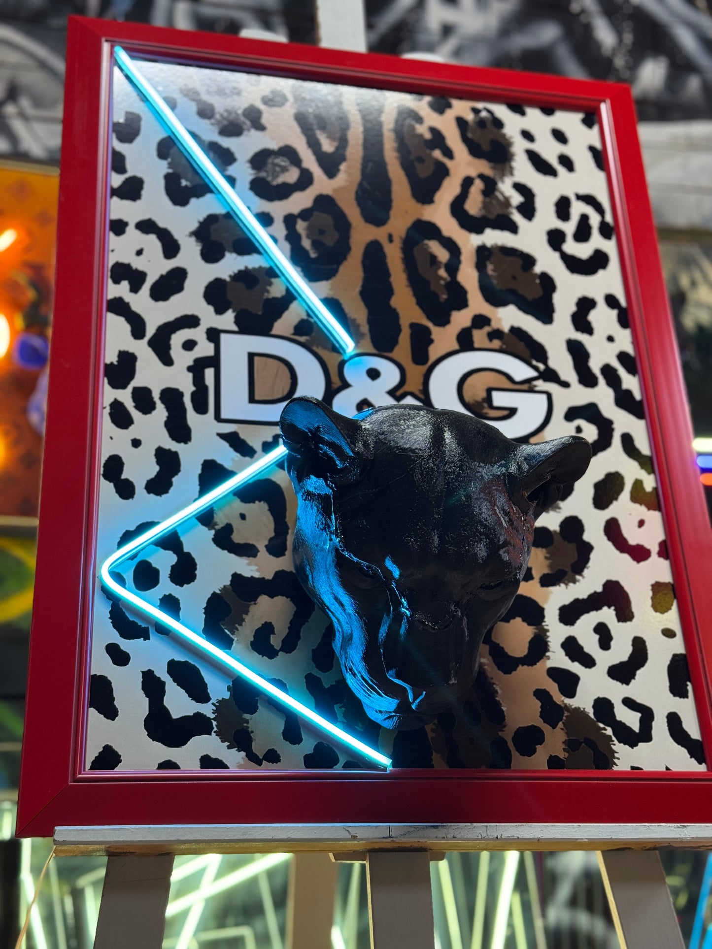 D&G Consept 3D Neon Tablo