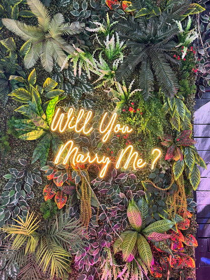 Will You Marry Me - Neon Tabela