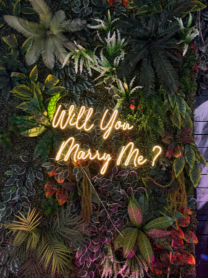Will You Marry Me - Neon Tabela