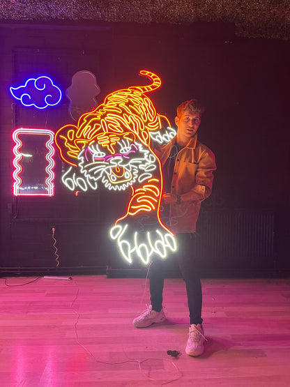 Tiger Neon Dekor
