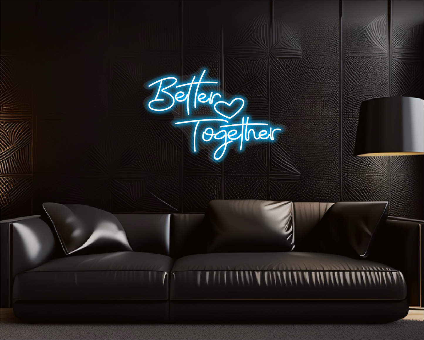 Better Together Neon Dekor