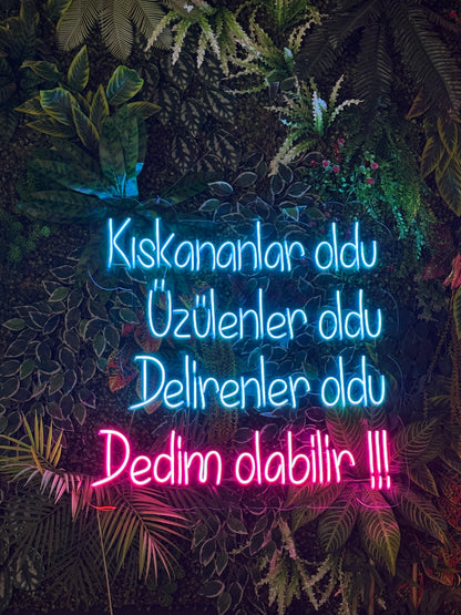 Kıskananlar Oldu - Neon Tabela