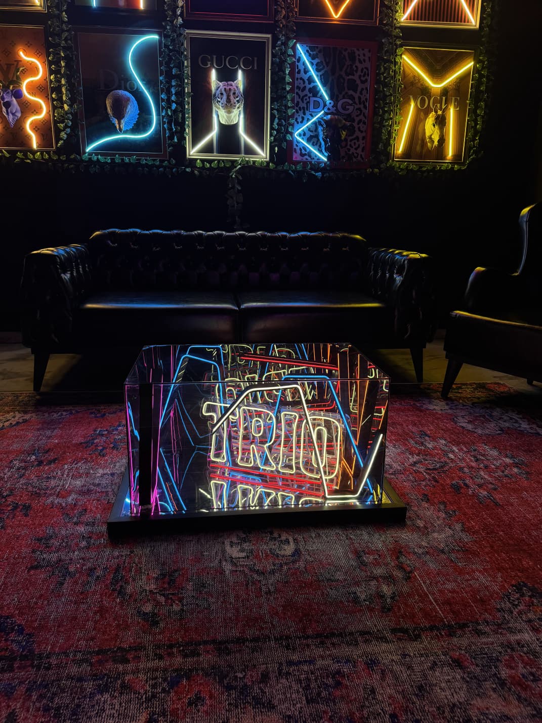Premium Neon Sehpa