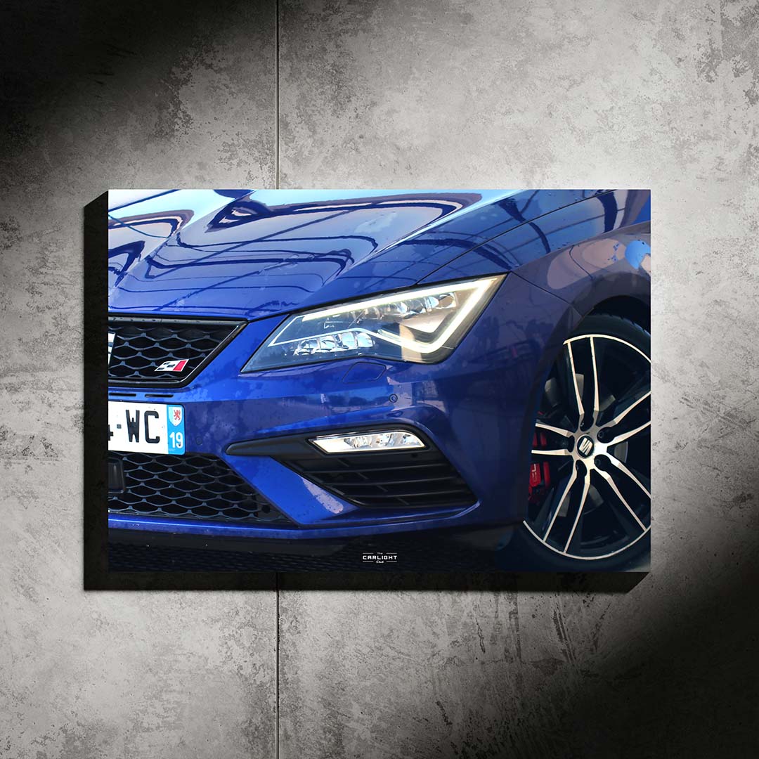 Seat Leon Cupra NEON Poster