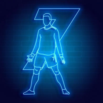 Cr7 Neon Dekor