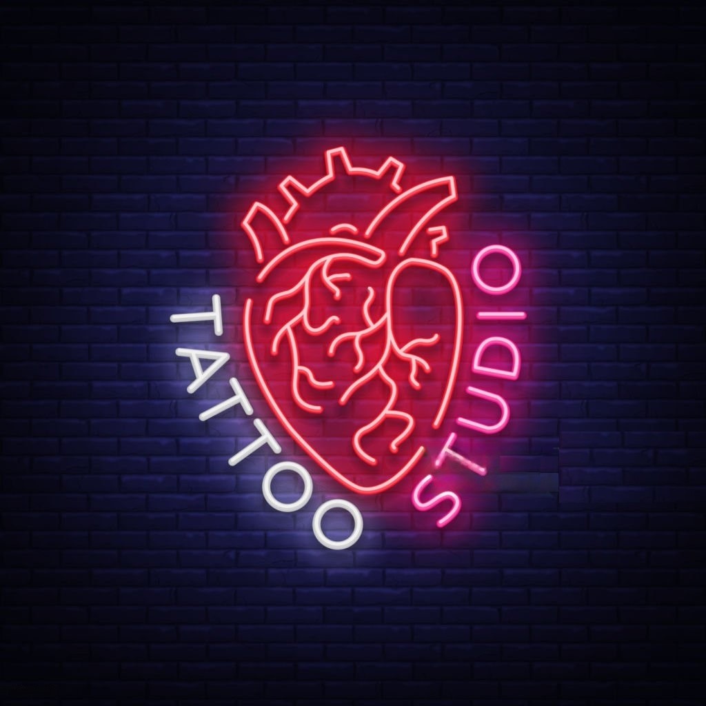 Dövme Atölyesi Neon Tabela