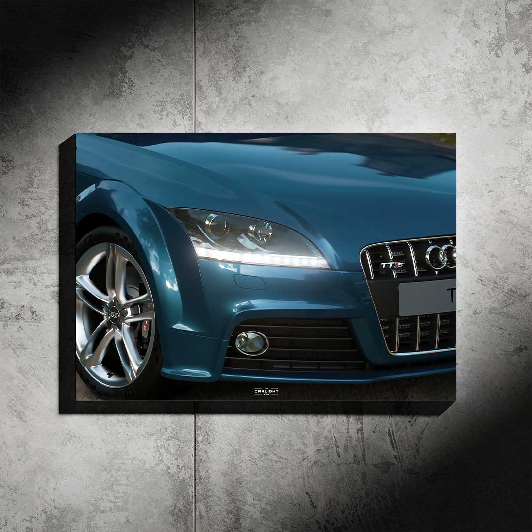 Audi TTS NEON Poster